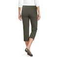 thumbnail image 2 of Lands' End Women's Starfish Mid Rise Pull-On Crop Pants, 2 of 4