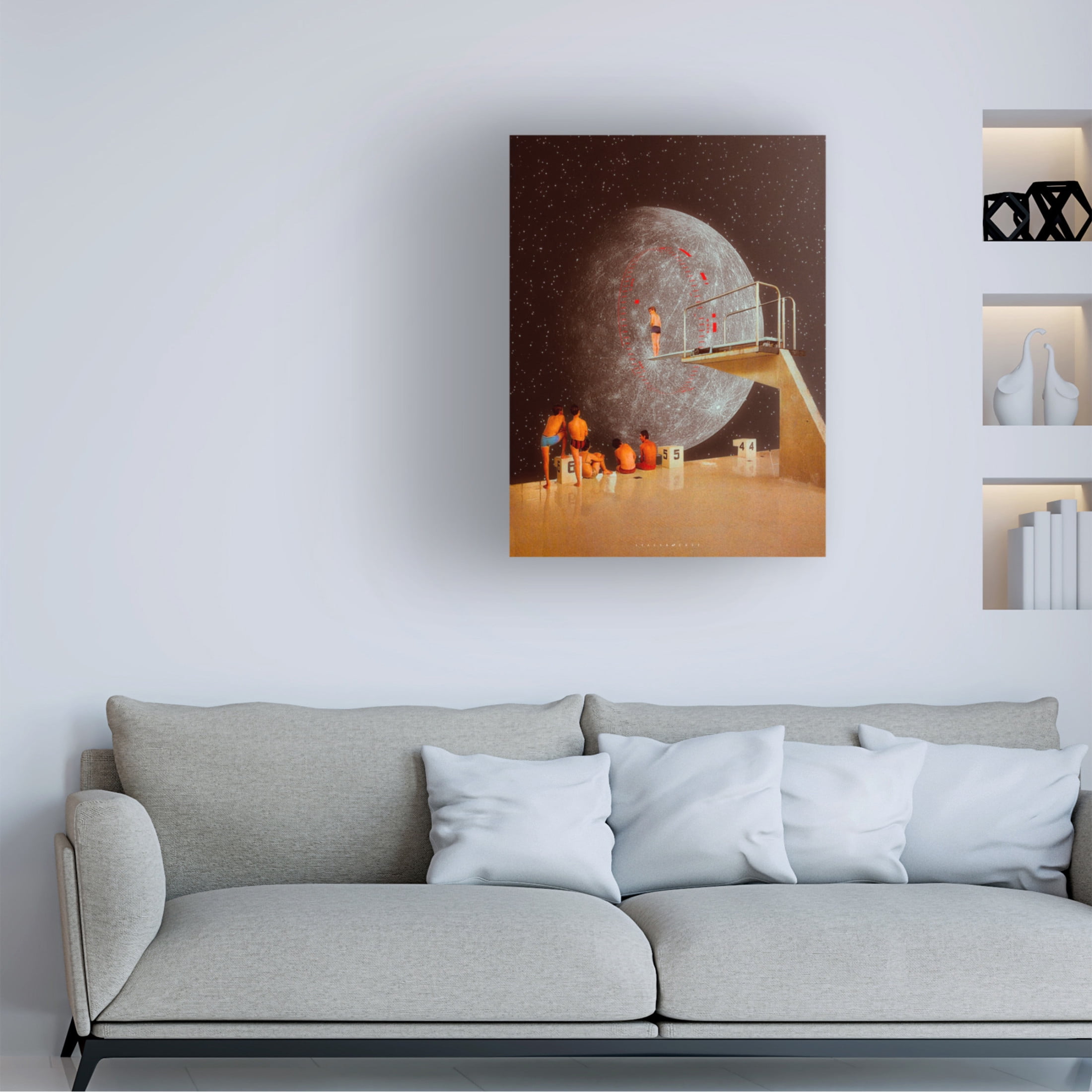 Trademark Fine Art spacerocket art  395 Canvas Wall Art