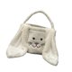 thumbnail image 4 of Bolsa de transporte ligera para dulces de Pascua, cesta de regalo con huevos decorativos y contenedor de almacenamiento. Blanco, 4 of 9