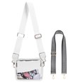 thumbnail image 1 of Bolso Tipo Sobre Btafrte PVC transparente Artículos Deportivos y Fitness blanco bufanda Correa, 1 of 9