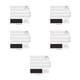 thumbnail image 1 of Soidarity Universal Piano Key Sticker Electronic Keyboard Keys Decal Transparent Note Stickers Practicing for Music Player Type2, 1 of 6
