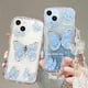 thumbnail image 2 of 3D Butterfly Bracelet Chain TPU Case For Xiaomi Redmi Note 12 12S 11 11S 10 10S 9 9S 8 Pro A1 A2 Plus 12C 10A 10C 9A 9C 9T Cover, 2 of 5