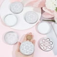 thumbnail image 4 of 16pcs Mason Flower Jar Insert Lid Plants Organizer Frog Lids Auspicious Cloud Pattern Glass Bottle Covers for Regular Mouth Mason Canning Jars Fixed Tools Home Office 67mm, 4 of 8