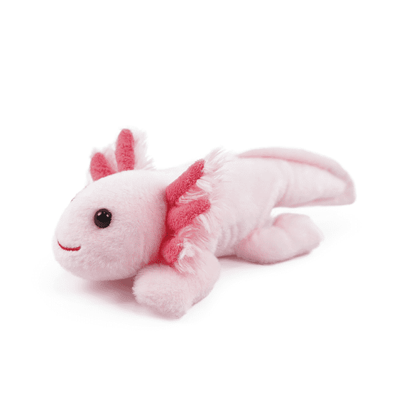 Just qunseen Axolotl Plush Toy 8" Pink Axolotl Stuffed Animal Soft Plush Doll for Kids Gift