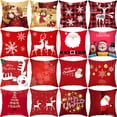 thumbnail image 2 of Funda de cojín navideña Decoración para el hogar Decoraciones de Papá Noel Regalo Navidad Feliz Año Nuevo 2022, 2 of 5