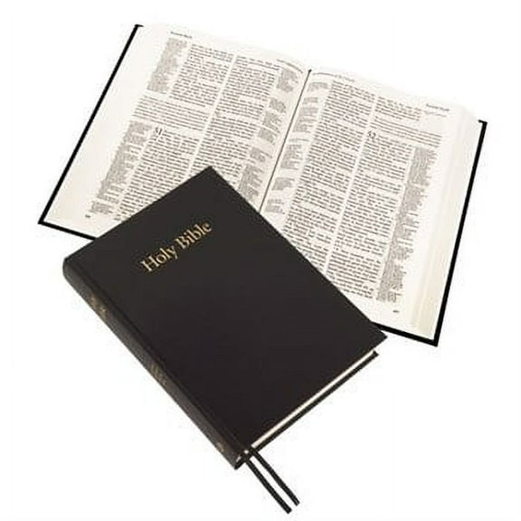 KJV Westminster Reference Bible/Large Print-Black Hardcover (#120LP/ABK)