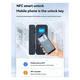 thumbnail image 2 of Tuya Smart-Lock para Puerta de Vidrio, Puerta de Madera, Cerradura de Huella Dactilar Biométrica Tuya con Bluetooth, Cerradura Electrónica Digital para Puerta, 2 of 8