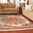 thumbnail image 3 of Alfombra Turca Decorativa Vintage Pomegranate Bloom Para Sala Recámara Cocina Hotel Oficina 153x214 cm, 3 of 5