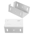 thumbnail image 2 of KAKOWELY fence post brackets 2pcs Fence Bracket Galvanized Steel Brackets Wood Rail Support Bracket Fence Repair Kit Desk Railing Bracket Railing Fence Bracket Railing Bracket, 2 of 5