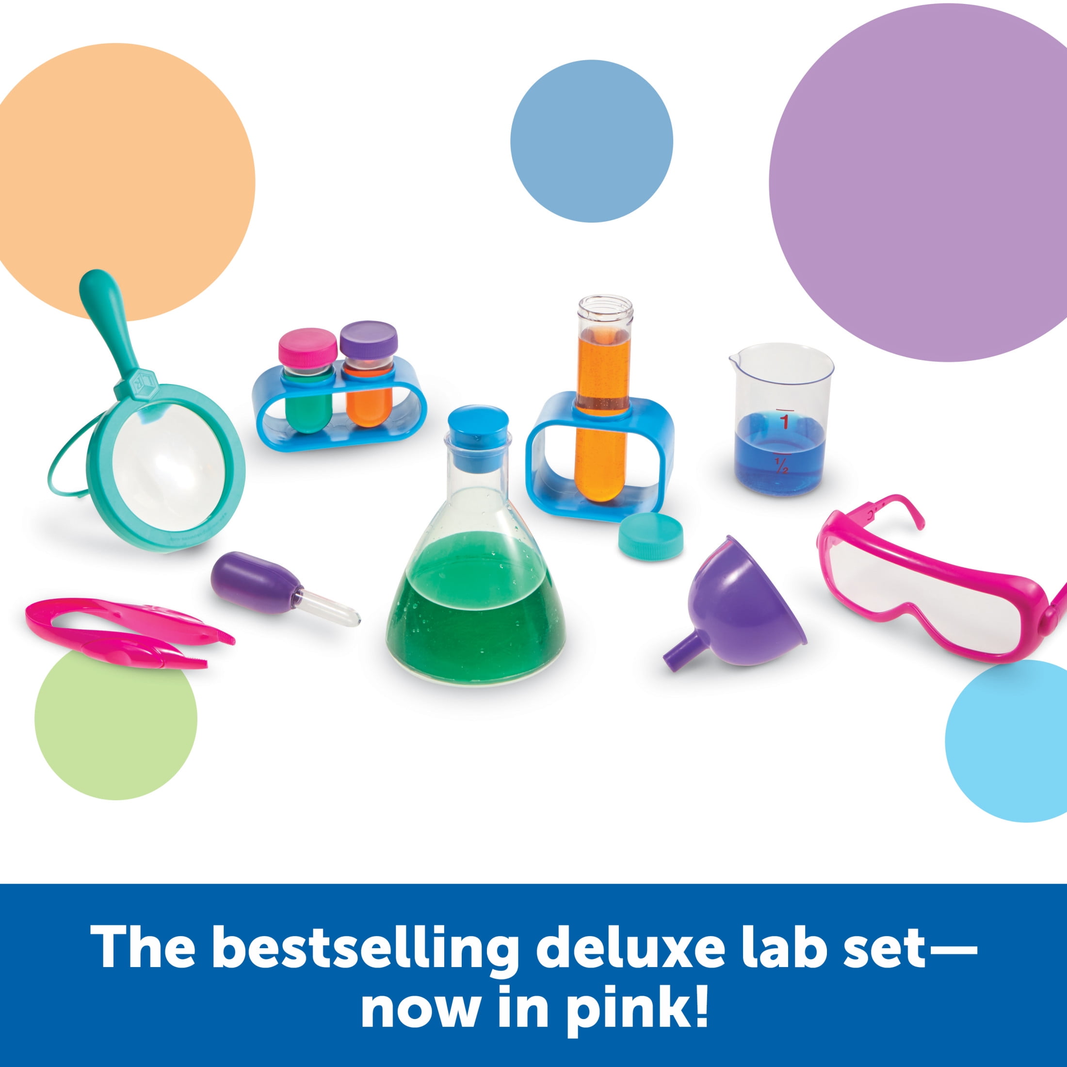 Learning Resources Primary Science Lab Set Pink - Experimentation