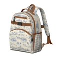 thumbnail image 2 of Multi-layered travel backpack, lightweight and spacious, water-resistant, ideal for school or commuting, featuring small Butterfly motif., 2 of 6