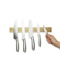 thumbnail image 2 of Magnetic Knife Rack - Rubberwood (Pack of 1), 2 of 4