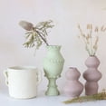 thumbnail image 2 of Bloomingville Handmade Large Paper Mâché Vase with Dusty Color and Smooth Design, Pink, 2 of 5