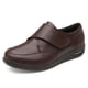 thumbnail image 2 of zapatos para hombre, zapatos de cuero para personas mayores, pies anchos seniles, hinchados, para hombre y mujer, zapatos suaves y cómodos para diabéticos, zapatillas de deporte, 2 of 4