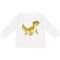 thumbnail image 3 of Inktastic Cute Leopard Gecko Boys or Girls Long Sleeve Toddler T-Shirt, 3 of 5