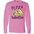 thumbnail image 3 of Inktastic Anti-Valentine's Pizza is My Valentine Long Sleeve T-Shirt, 3 of 5