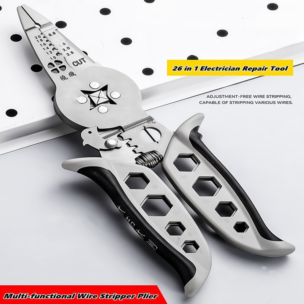 Networking Cable Crimper Tool For Crimping Stripping And Fastening Tasks In Networking Installations