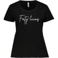 thumbnail image 3 of Inktastic Forty-licious Birthday Humor Women's Plus Size T-Shirt, 3 of 5