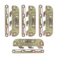 thumbnail image 1 of 4Pcs Bed Rail Fasteners Metal Bed Frame Rail Brackets Bed Rail Hinge Accessories, 1 of 5