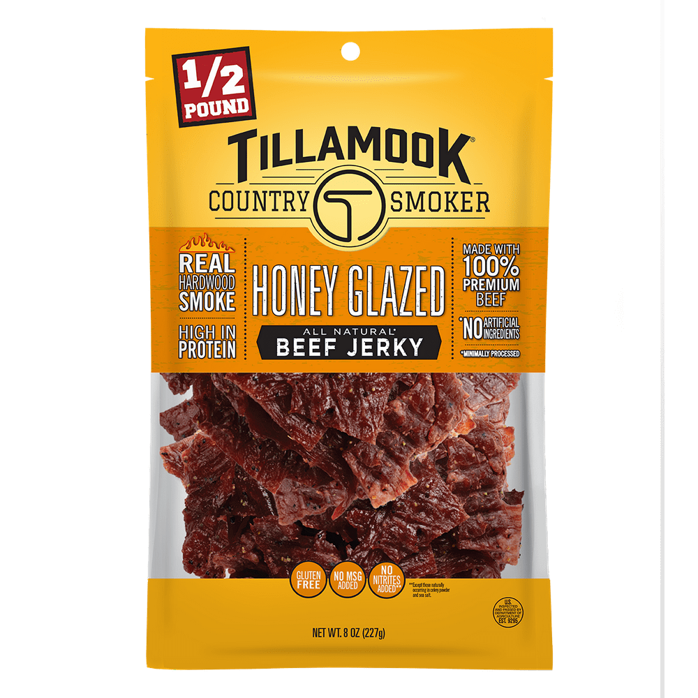 Tillamook Country Smoker All Natural, Real Hardwood Smoked Honey Glazed