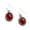red onyx, variant on Solid 925 Sterling Silver Dangle Teardrop Earrings For Women, Genuine Turquoise Gemstone Beautiful Handcrafted December Birthstone Earrings