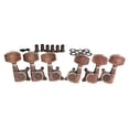 thumbnail image 4 of Bunblic 6Pcs Guitar Tuning Pegs Guitar Parts Accurate Tuning Spare Part Portable Upgrade High Performance Sturdy Bronze Accessories, 4 of 8