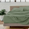 thumbnail image 3 of Luxury 4 Piece Twin XL Size 100% Egyptian Cotton 800 Thread Count Premium Hotel Quality Smooth & Soft Bedding Sheet Set Luxury Soft 24" Inch Deep Pocket - Sage Solid, 3 of 8