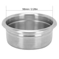 thumbnail image 3 of Filter Baske, Single Wall Professional Non-Pressurized Coffee Strainer, For Home Silver Coffee Accessory Cafe, 3 of 8