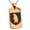 Rose, variant on Stainless Steel Bear Ferocity Coat of Arms Shield Engraved Dog Tag Pendant Necklace