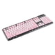 thumbnail image 5 of Teclado Rosa Recargable Computadora Completa Lindo y Juego de Mouse con Teclado Numérico Teclado Usb con Cable Ultrafino Dibujos Animados Lindos para el Hogar Oficina, 5 of 8