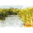 thumbnail image 2 of Murdock, Ramona 24x17 Gold Ornate Wood Framed with Double Matting Museum Art Print Titled - Marshy Wetlands No. 2, 2 of 4