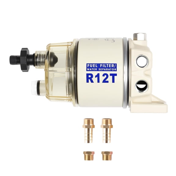 APPLAYERR Quality Marine Fuel Water Separator Kit M18 X 1.5 Center Thread for R12T S3240 187947 100% Tested