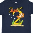 thumbnail image 4 of Inktastic I'm O-fish-ally Two Cute Clownfish Second Birthday Boys or Girls Toddler T-Shirt, 4 of 5