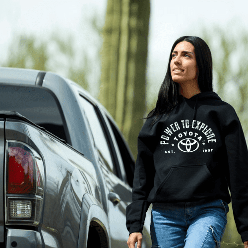 Toyota Hoodie-Power to Explore Off Road Apparel