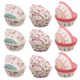thumbnail image 5 of Round Shape Christmas Cake Cups 300 Pcs Oil Proof Ideal For Holiday Parties Weddings Birthday Celebrations, 5 of 5