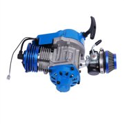 Peakora 2 Stroke High-Performance Engine Motor 2 Stroke 49cc 50cc High-Performance Engine Motor Pull Start Engine Motor for 49cc 50cc Pocket/Mini Dirt Bike