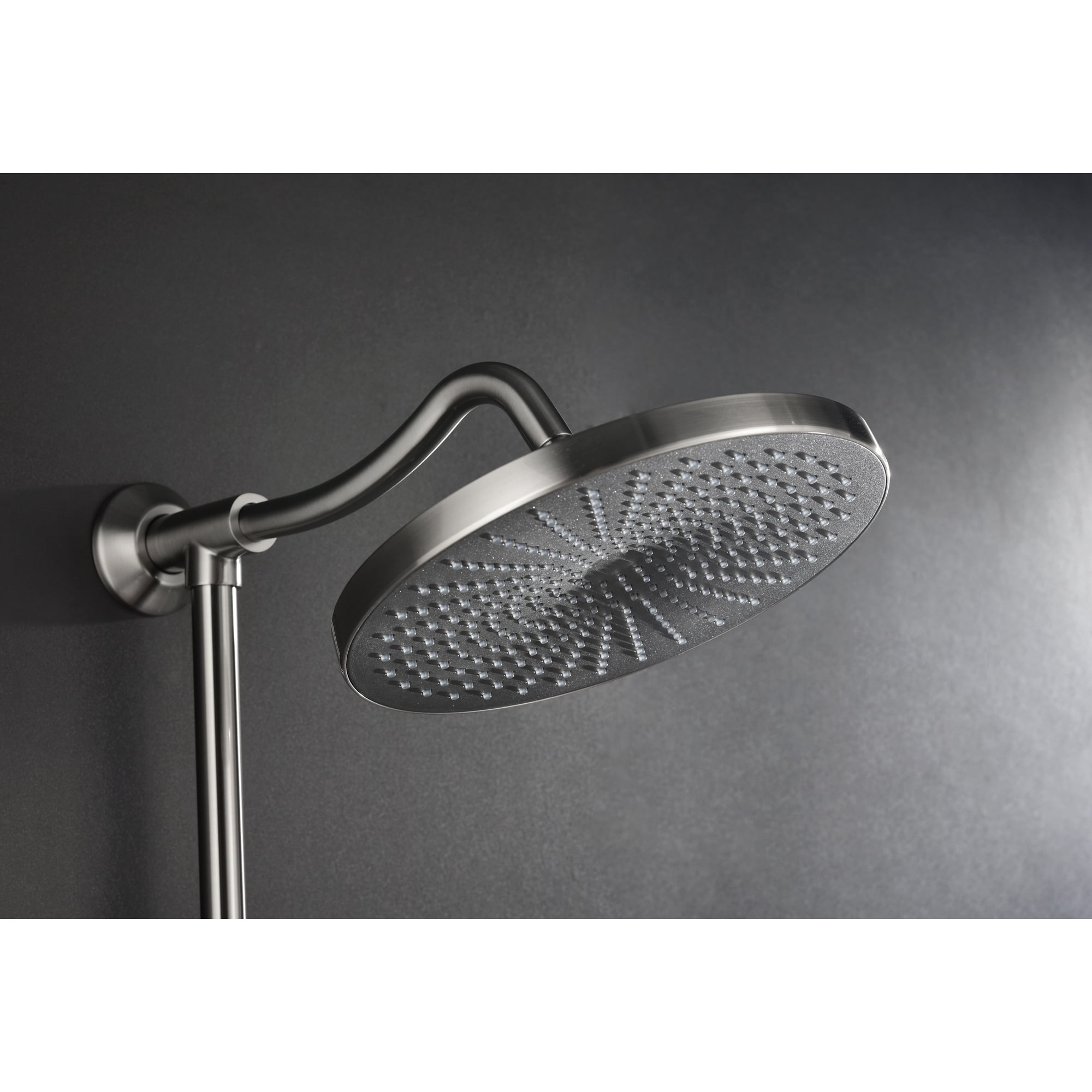 Shower System, With 10" Rain Shower head, 4-Function Handheld Shower Head, Adjustable Slide Bar And Soap Dish