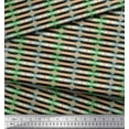 thumbnail image 3 of Soimoi Green Cotton Voile Fabric Aztec Geometric Fabric Prints By Yard 56 Inch Wide, 3 of 3
