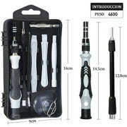 117 in 1 Precision Screwdriver Set Professional Electronics Repair Tool Kit with 98 Bits Magnetic Driver , pry, Spudgers for Tablet, MacBook, PC, iPhone, Xbox,PS4, 5, Nintendo Switch Game Console iMac