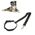 thumbnail image 2 of Cinturón de seguridad para perros Zulema Práctico Correa duradera Ligero para Caminar Caminar Negro, 2 of 8