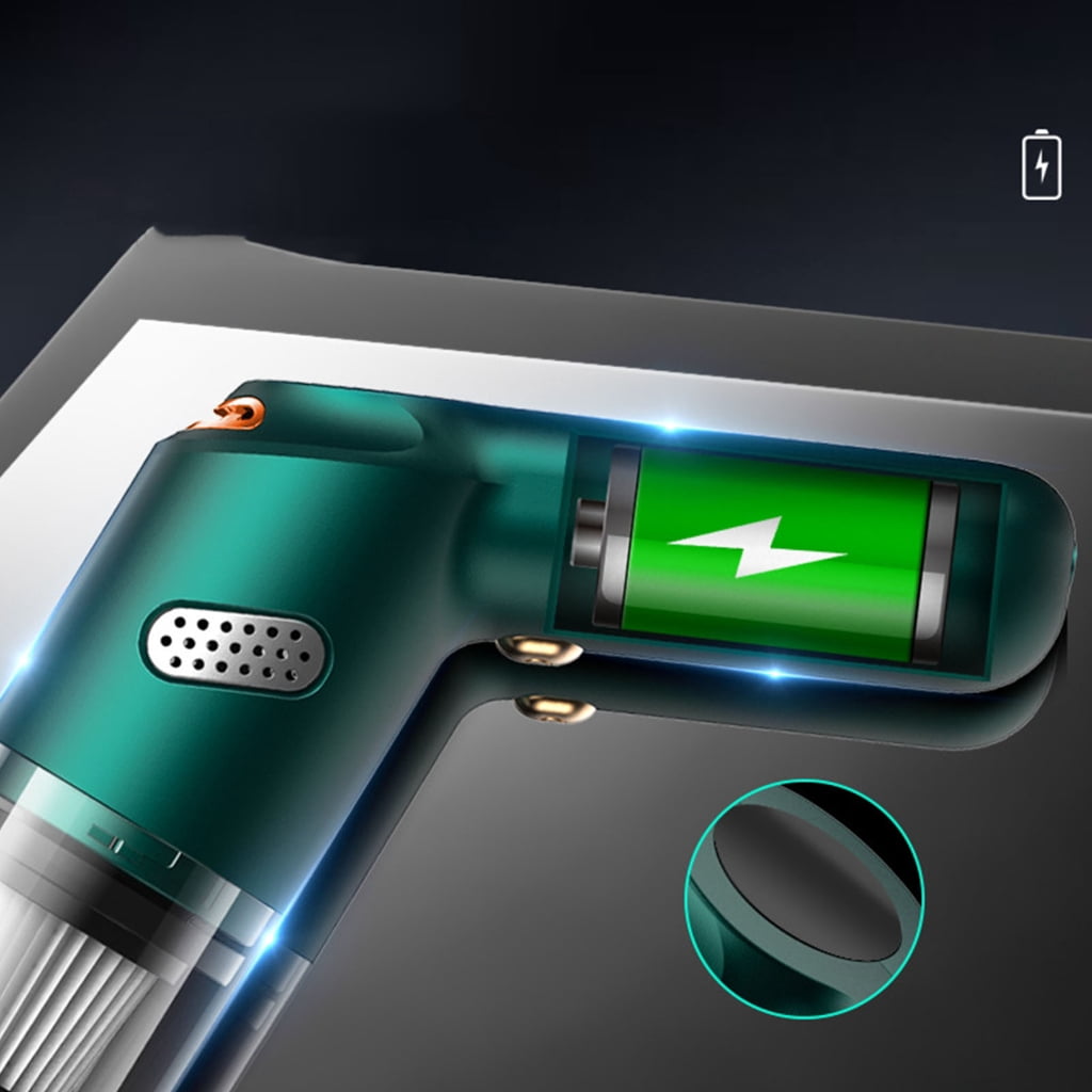JZROCKER Car Vacuum Cleaner Portable Hand Vacuums 120W High-Power Handheld Vacuums