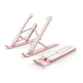 thumbnail image 1 of Amdohai Support Réglable pour Ordinateur Portable et Tablette, Support Multi-angle pour Ordinateur Portable, Rehausseur Portable et Pliable pour Ordinateurs Portables de 10 à 16 Po, Design Ajouré, Rose, 1 of 7