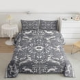thumbnail image 2 of Homewish Animal Deer Rabbit Owl 3-Piece Full Size Comforter Sets for Teens Boys Girls,Chic Flower Bedding Comforter Set,Exotic Style Lightweight Bedding Sets,Ultra Soft Home Decor,Reversible, 2 of 8