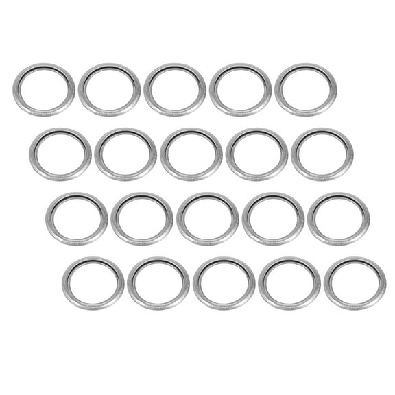 20pcs M14 Oil Drain Plug Gasket Solid Seal for Mitsubishi Lancer Outlander Eclipse MD050317