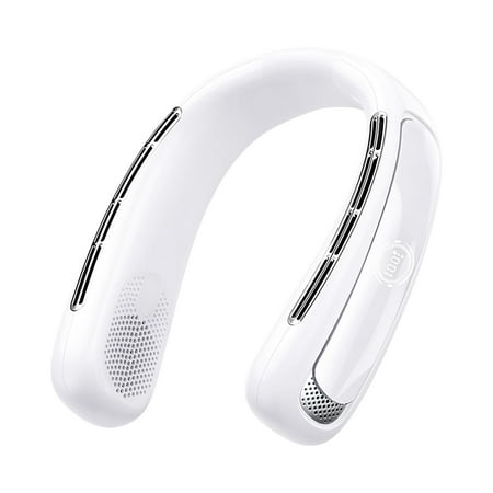 

YINAVEN Fans Led Digital Display Usb Fan Silent Sports Portable Leaf Less Electric Fan Hanging Neck Lazy Portable Outdoor Fan Flash Deals of The Day Clearance