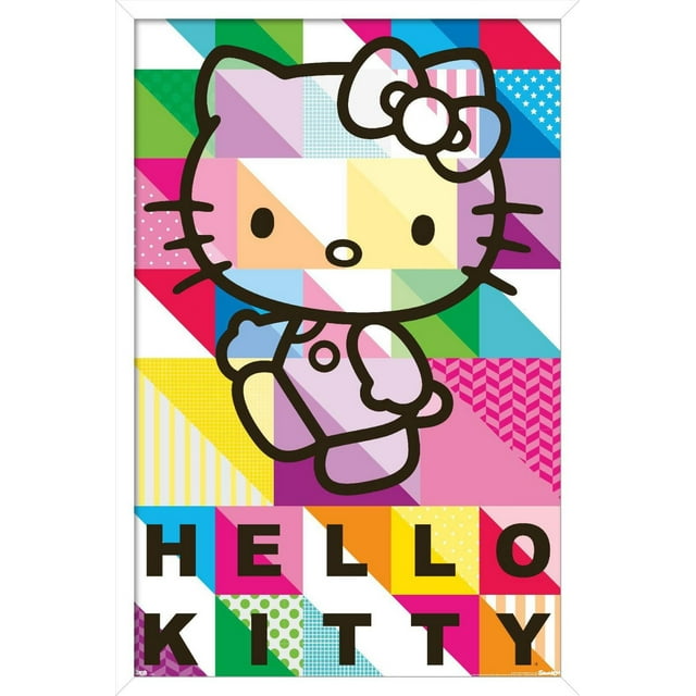 Hello Kitty - Patterns Wall Poster, 22.375" x 34"