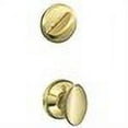 thumbnail image 2 of Schlage F59 Siena Interior Active Trim with 12326 Latch and 10027 Strike Bright Brass Finish, 2 of 2