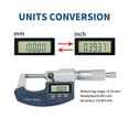 thumbnail image 3 of Digital Micrometer,0.001 Mm 0-25mm Electronic Outside Micrometer With Scale Line Micrometer Gauge Measuring Tool ,Accurate Measurement, 3 of 6