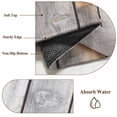 thumbnail image 6 of Round Rugs 5Ft, Retro Farms Round Area Rug Washable Indoor Throw Carpet, Farmhouses Vintage Cabin Barn Wood Plank Soft Non Slip Circle Rug for Cabinet Bathroom Home Decor Aesthetic, 6 of 8