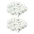 thumbnail image 1 of 200X 14mm Felt Feet Pad Skid Glide Nail Protector Furniture Chair Table Leg, 1 of 3